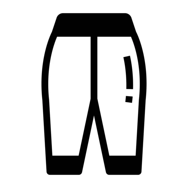 ズボンだWebアイコンシンプルなイラスト — ストックベクタ