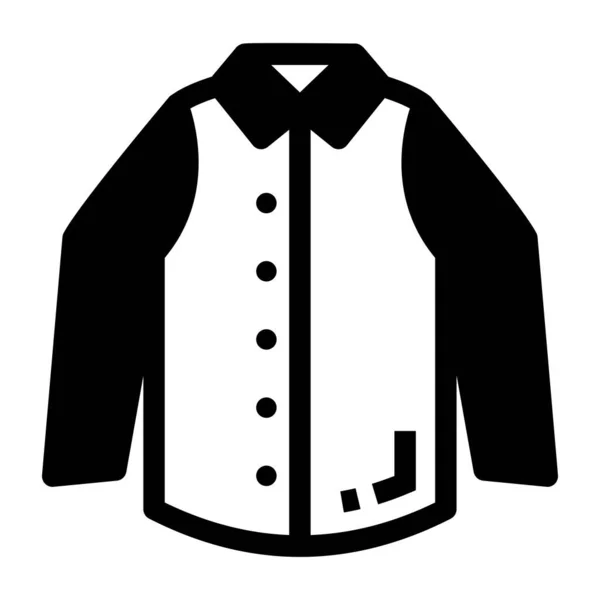 Chemise Icône Web Illustration Simple — Image vectorielle