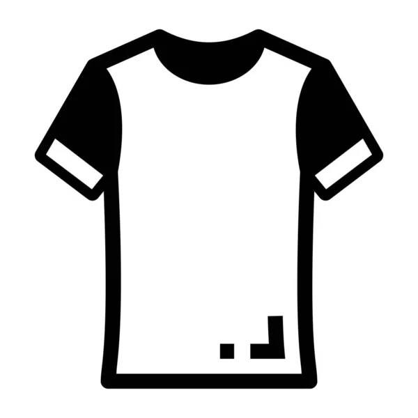 Camiseta Icono Web Ilustración Simple — Vector de stock