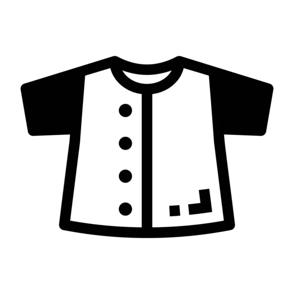 Camisa Icono Vector Ilustración — Archivo Imágenes Vectoriales