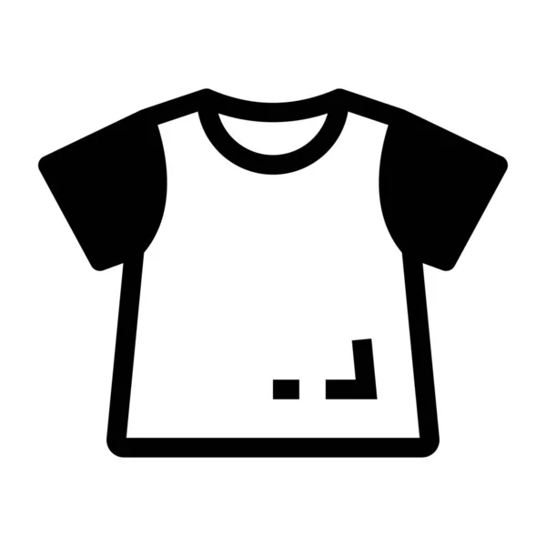 Camiseta Ropa Camiseta Ropa Tela Ropa Material Icono Ilustración Vectores — Archivo Imágenes Vectoriales