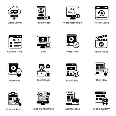 seo modern simgesinin vektör illüstrasyonu