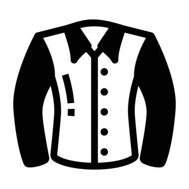 Kıyafetler. Web simgesi basit illüstrasyon