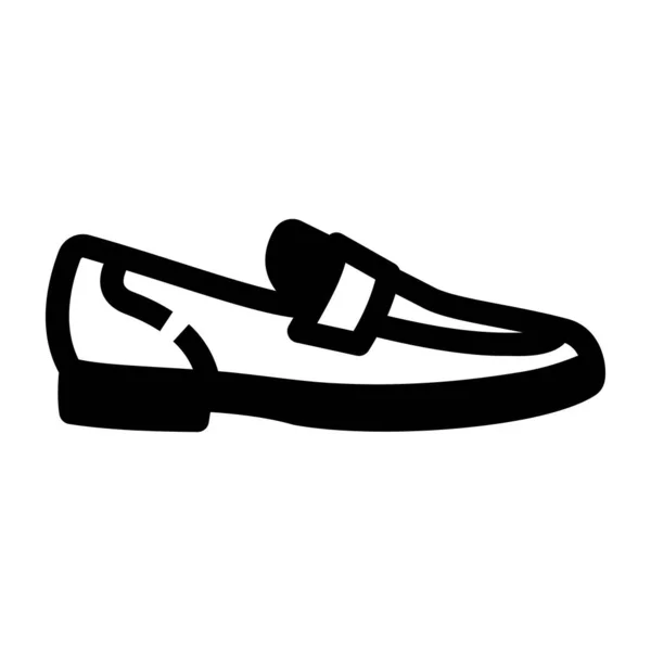 Chaussure Icône Web Illustration Simple — Image vectorielle