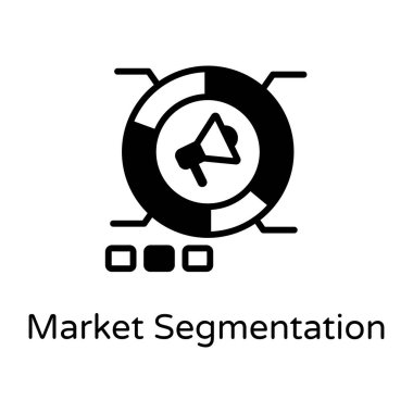 hedef düz vektör simgesi