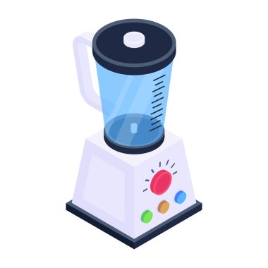 Modern b 'nin vektör çizimi kahve öğütücüsünün ikonundan yoksundur