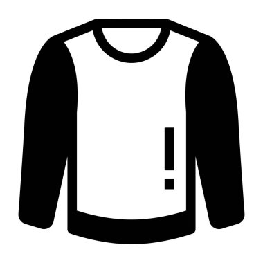 Kıyafetler. Web simgesi basit illüstrasyon