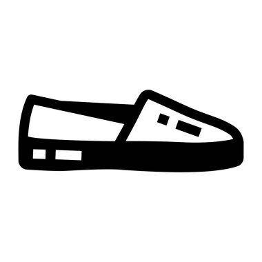 ayakkabı ikonu vektör illüstrasyonu  