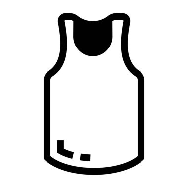 Kıyafetler. Web simgesi basit illüstrasyon