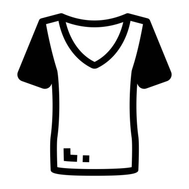 Kıyafetler. Web simgesi basit illüstrasyon