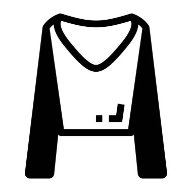 Kıyafetler. Web simgesi basit illüstrasyon