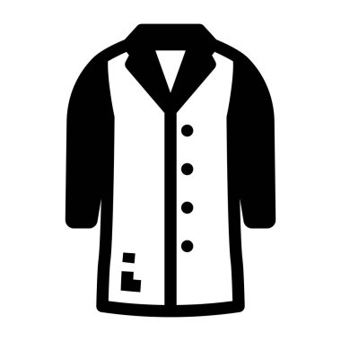 Kıyafetler. Web simgesi basit illüstrasyon