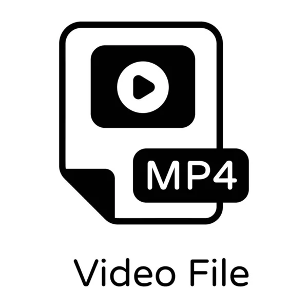 Ikona Kamery Wideo Prosta Ilustracja Wektorowych Ikon Odtwarzacza Filmowego Projektowania — Wektor stockowy