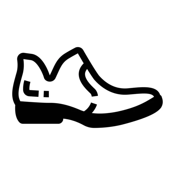 Ayakkabılar Web Simgesi Basit Illüstrasyon — Stok Vektör