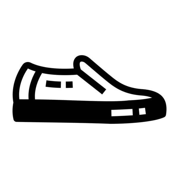 Schoen Web Icoon Eenvoudige Illustratie — Stockvector