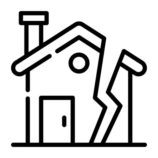 Icono Casa Vector Ilustración — Vector de stock