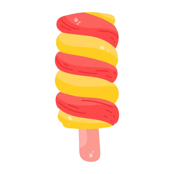 Icono Helado Isométrico Postre Dulce Vector Iconos Para Diseño Web — Archivo Imágenes Vectoriales