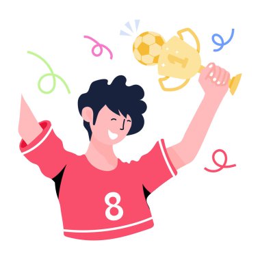 Elinde balonla bir kadın