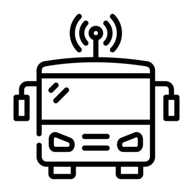 araba simgesi vektör illüstrasyonu