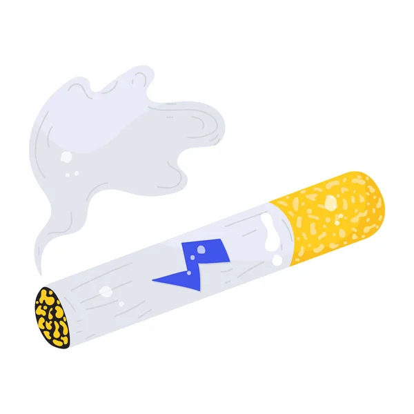 Cigarette Pack Cigarettes Vector Illustration — Stock Vector