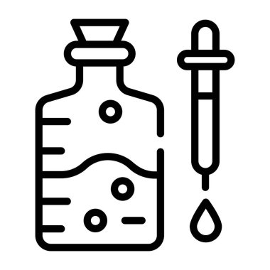 Test tüpü. Basit resimleme