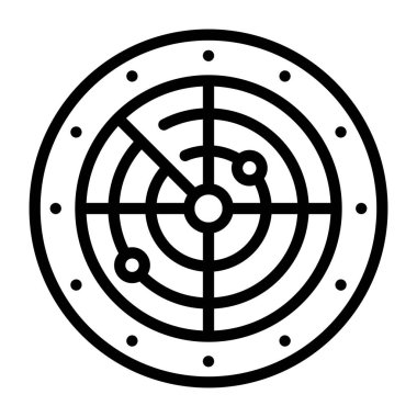 hedef simge vektör illüstrasyonu