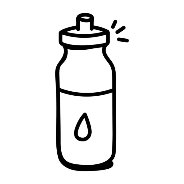 Εικονίδιο Μπουκάλι Νερό Περίγραμμα Εικονογράφηση Εικονίδια Διάνυσμα Βάζο Για Διαδίκτυο — Διανυσματικό Αρχείο