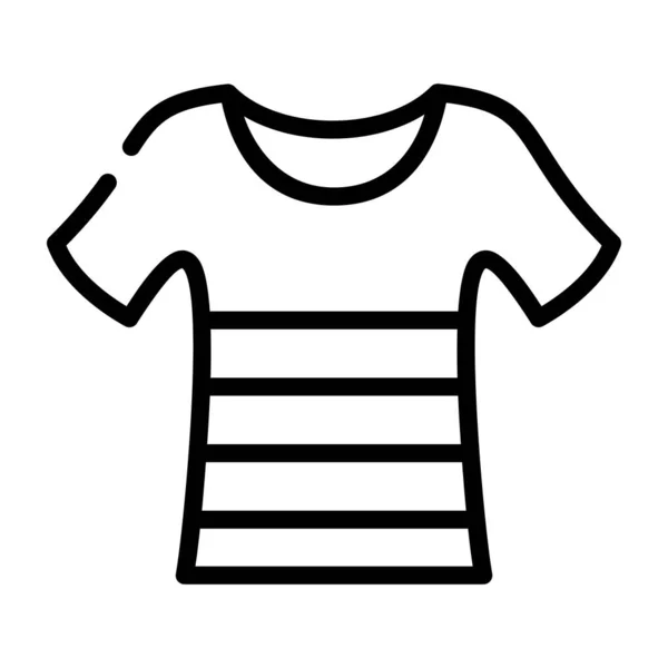 Camisa Icono Web Ilustración Simple — Vector de stock