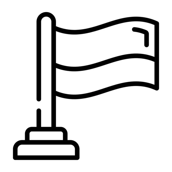 Bandeira Ilustração Vetor Irlandês — Vetor de Stock