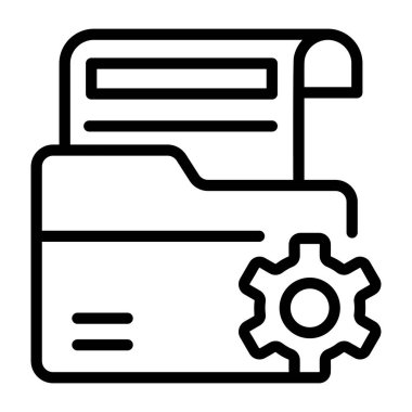 Yazıcı. Web simgesi basit illüstrasyon