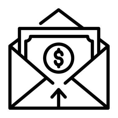 Para için. Web simgesi basit tasarım