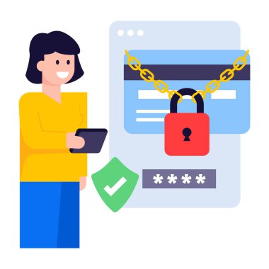 Güvenliği sağla. Basit tasarım