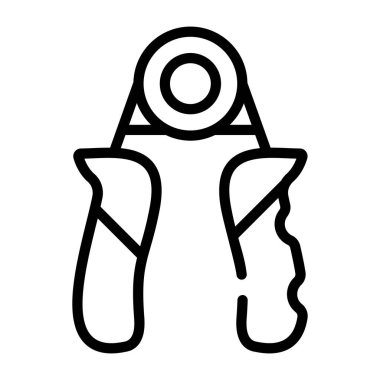 El kavrama modern simgesi, vektör illüstrasyonu