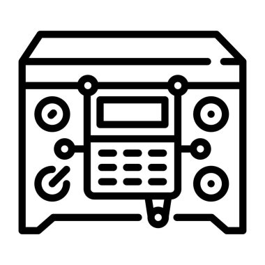 seo modern simgesinin vektör illüstrasyonu