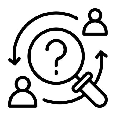 kullanıcı arayüzü simgesi, vektör illüstrasyonu