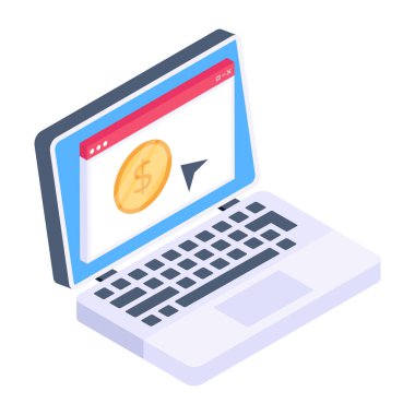 İnternet bankacılığı. Web simgesi