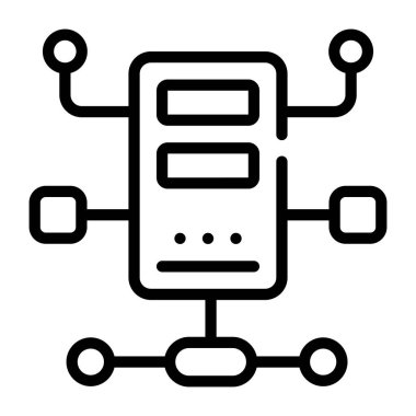 ağ paylaşımı. Basit resimleme