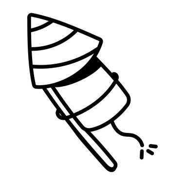 İnce çizgi simgesinin vektör çizimi