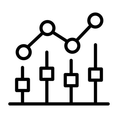 ağ paylaşım simgesi vektörü. İnce çizgi işareti. izole edilmiş sınır sembolü çizimi