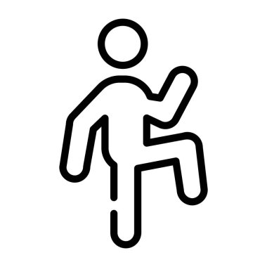 man simgesi vektör illüstrasyonu