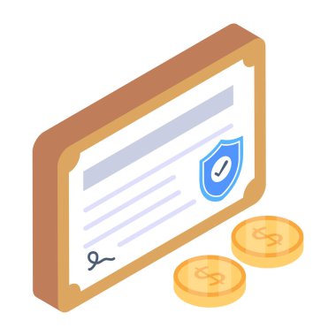 para ve finans kavramı, vektör illüstrasyonu