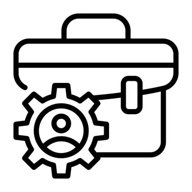 Ayarlama. Web simgesi basit illüstrasyon