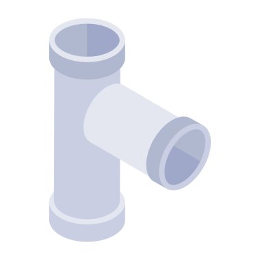 Boru. Web simgesi vektör illüstrasyonu