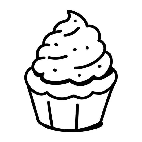 Διανυσματική Απεικόνιση Cupcake — Διανυσματικό Αρχείο