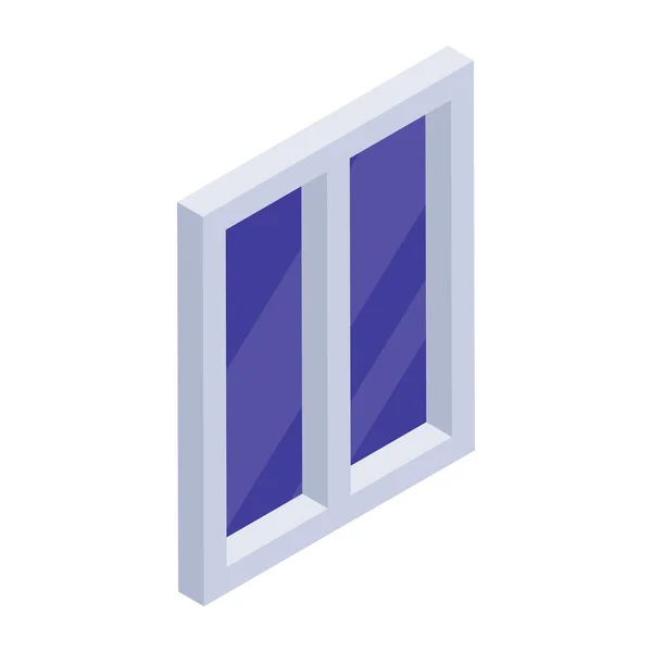 Fenster Symbol Vektor Illustration — Stockvektor