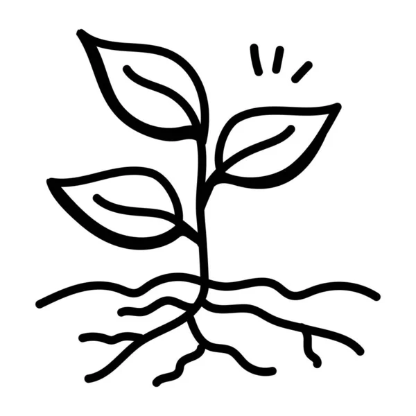 Растение Иконка Сайта — стоковый вектор