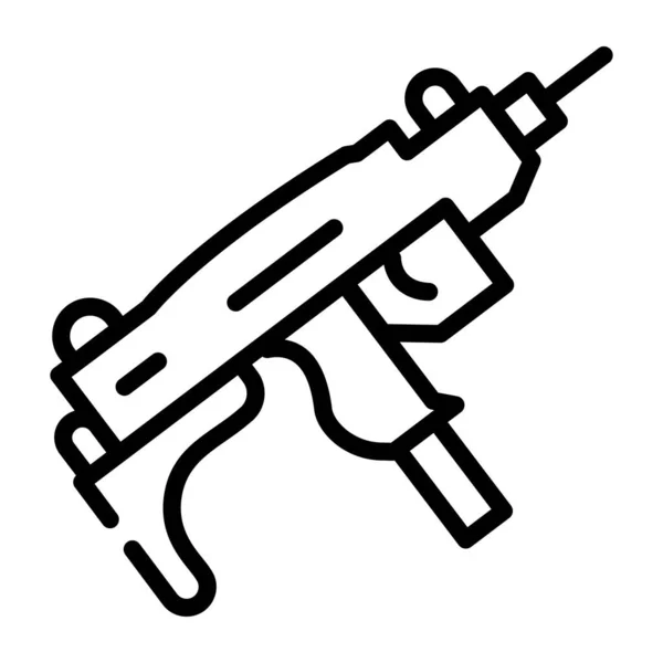 Gun Icon Simple Style Design — Stock Vector