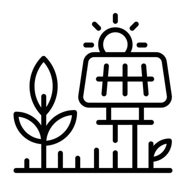 Smart Farming Modern Icon Vector Illustration — Stock Vector
