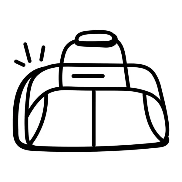 Sac Simple Vecteur Illustration — Image vectorielle