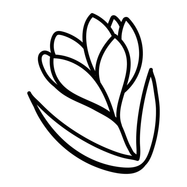 Blume Symbol Vektor Illustration — Stockvektor